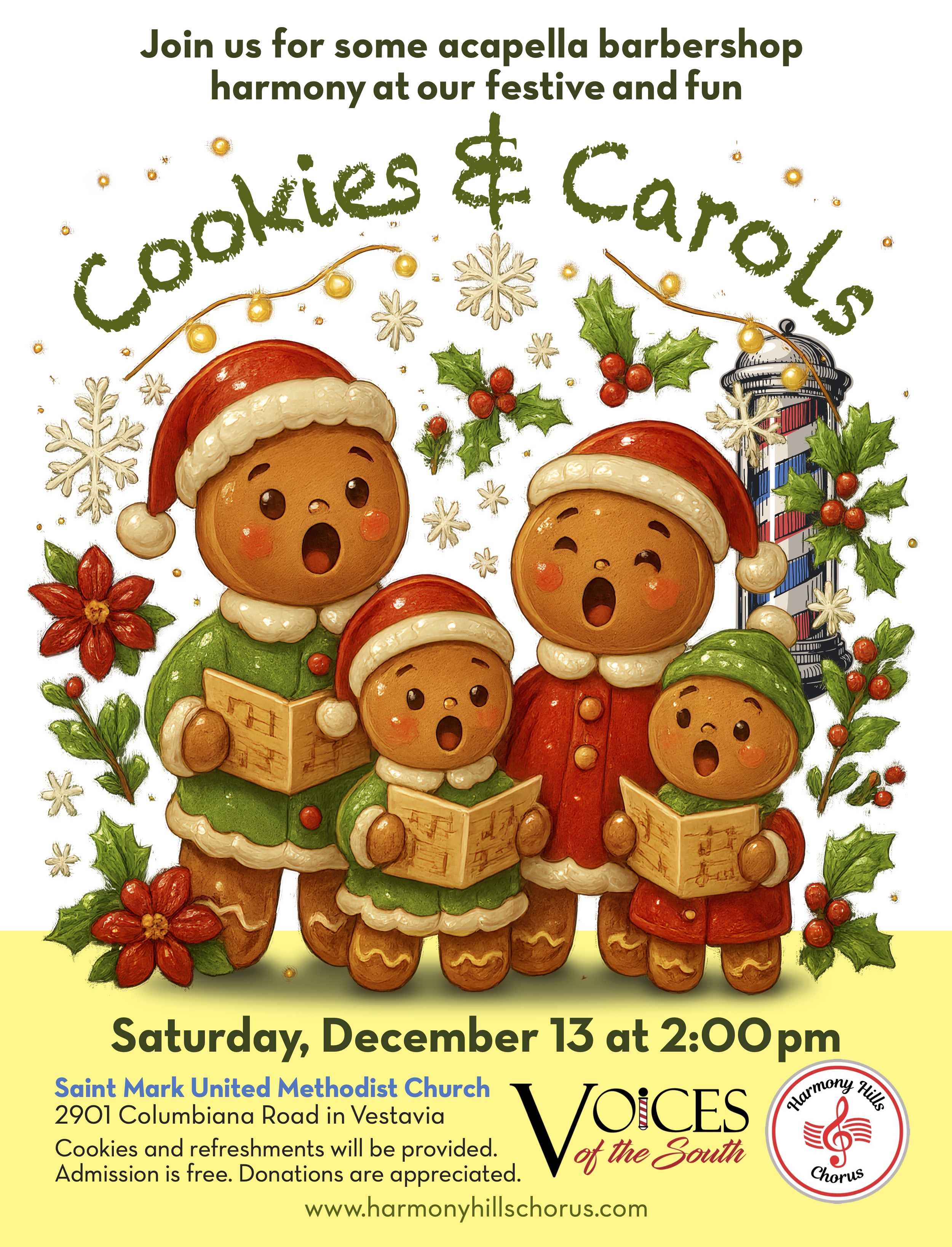 Cookies and Carols Cookies and Carols